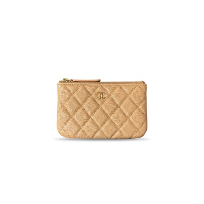 CHANEL CLASSIC MINI ZIPPED POUCH A82365 (15*9.5*1cm) 